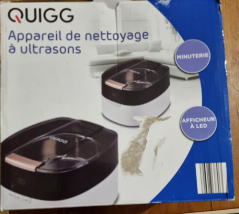 Appareil  ultrasons QUIGG NEUF 600 ml 14 Bziers (34)