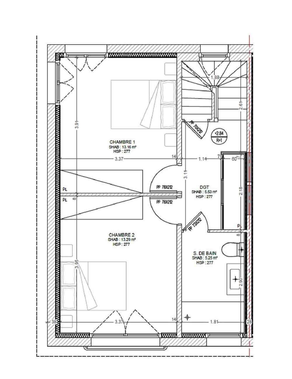 Location Duplex/Triplex T4 ENTIEREMENT RENOVÉ  TRIPLEX AVEC JARDINET ET PARKING Locmiquélic