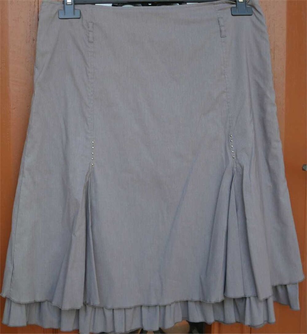 jupe grise Vêtements