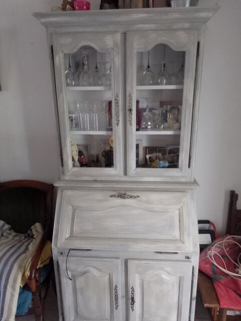 Meuble secrétaire patinée  H2.00L88Prof48cm 200 Longjumeau (91)