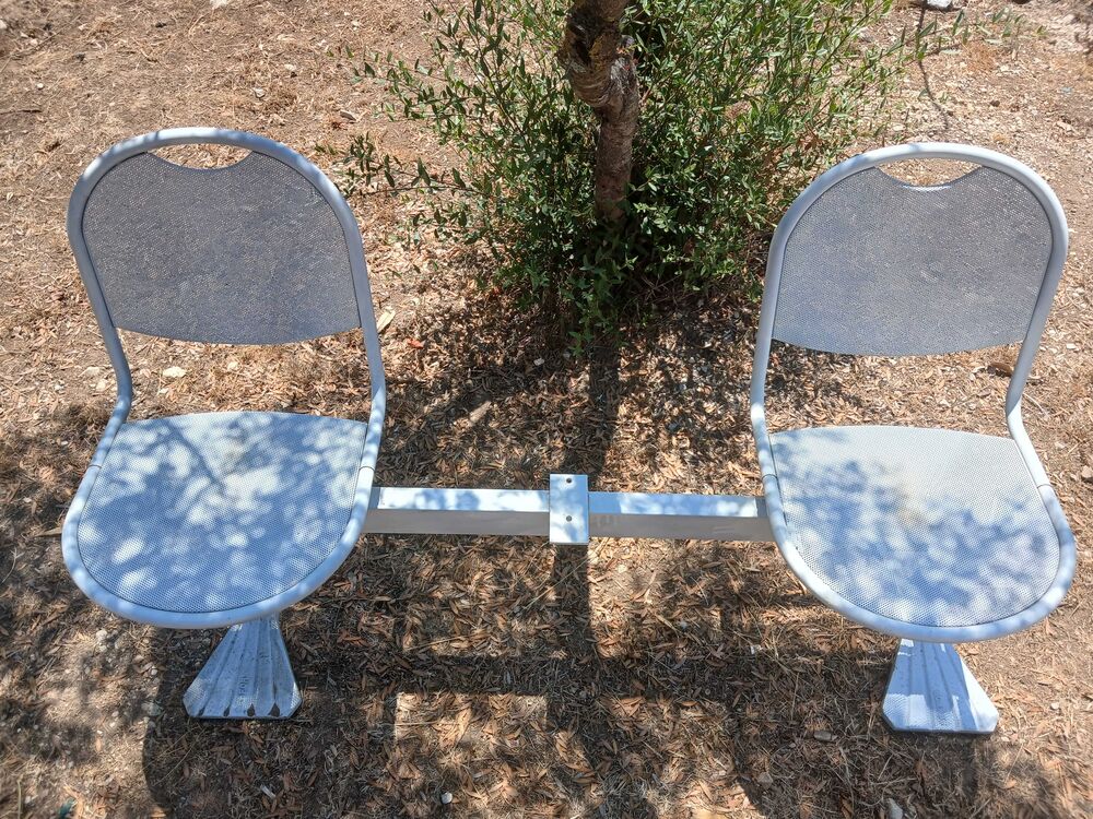 banc metal Décoration