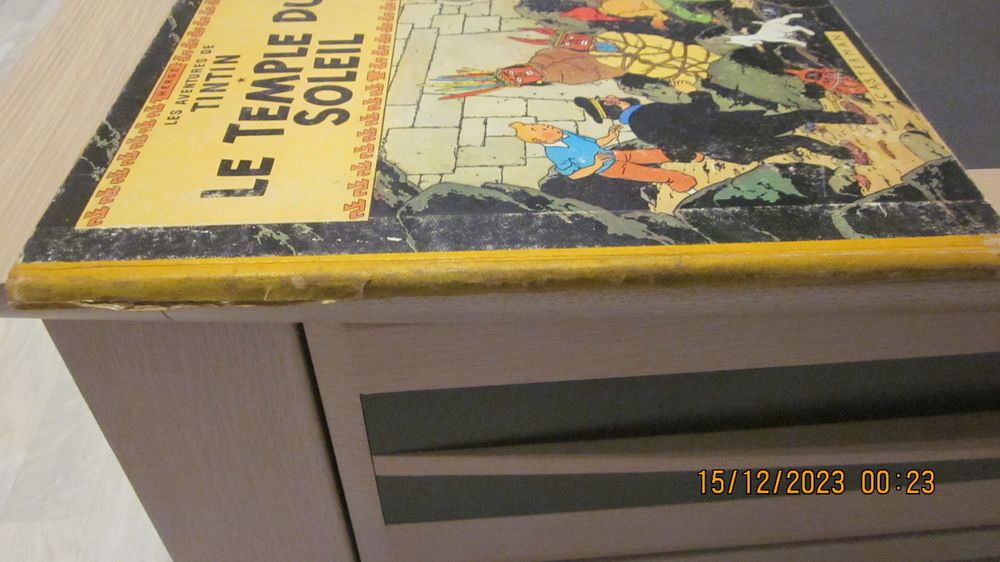 B D TINTIN LE TEMPLE DU SOLEILDE 1962 D J Livres et BD