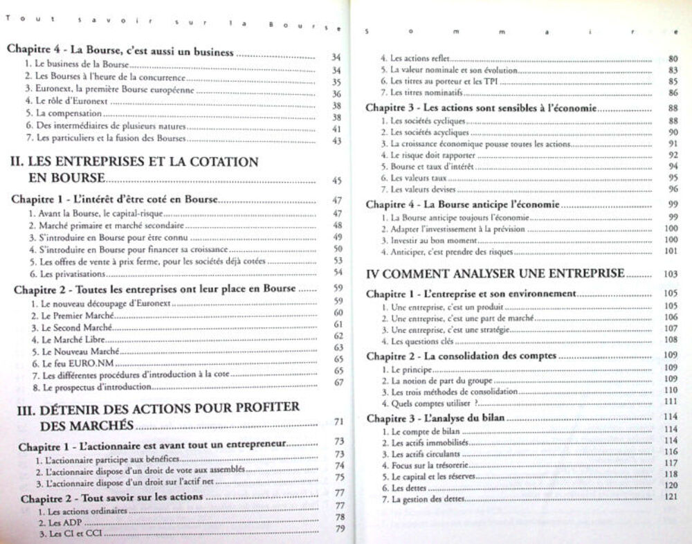 TOUT SAVOIR SUR LA BOURSE de Didier Vitrac (Trading, Sicav, Livres et BD