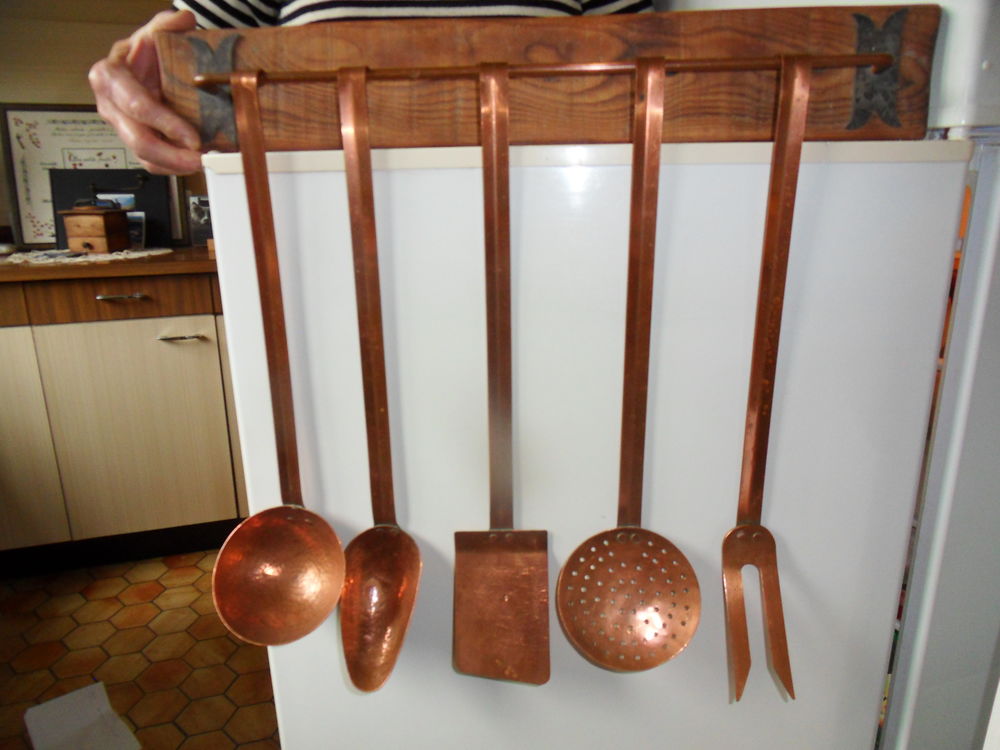Ustensiles de cuisine avec support Décoration