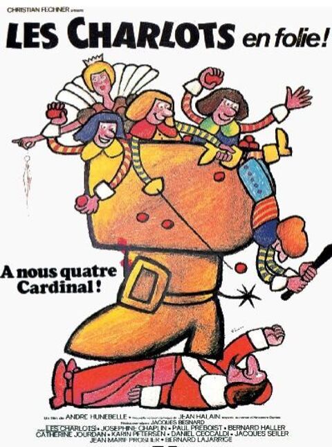 LES CHARLOTS EN FOLIE,  A nous quatre cardinal 0 Dunkerque (59)