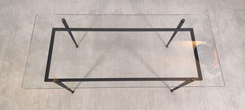 Iconique Table basse Roger Le Bihan pour Airborne 1960-70 Meubles