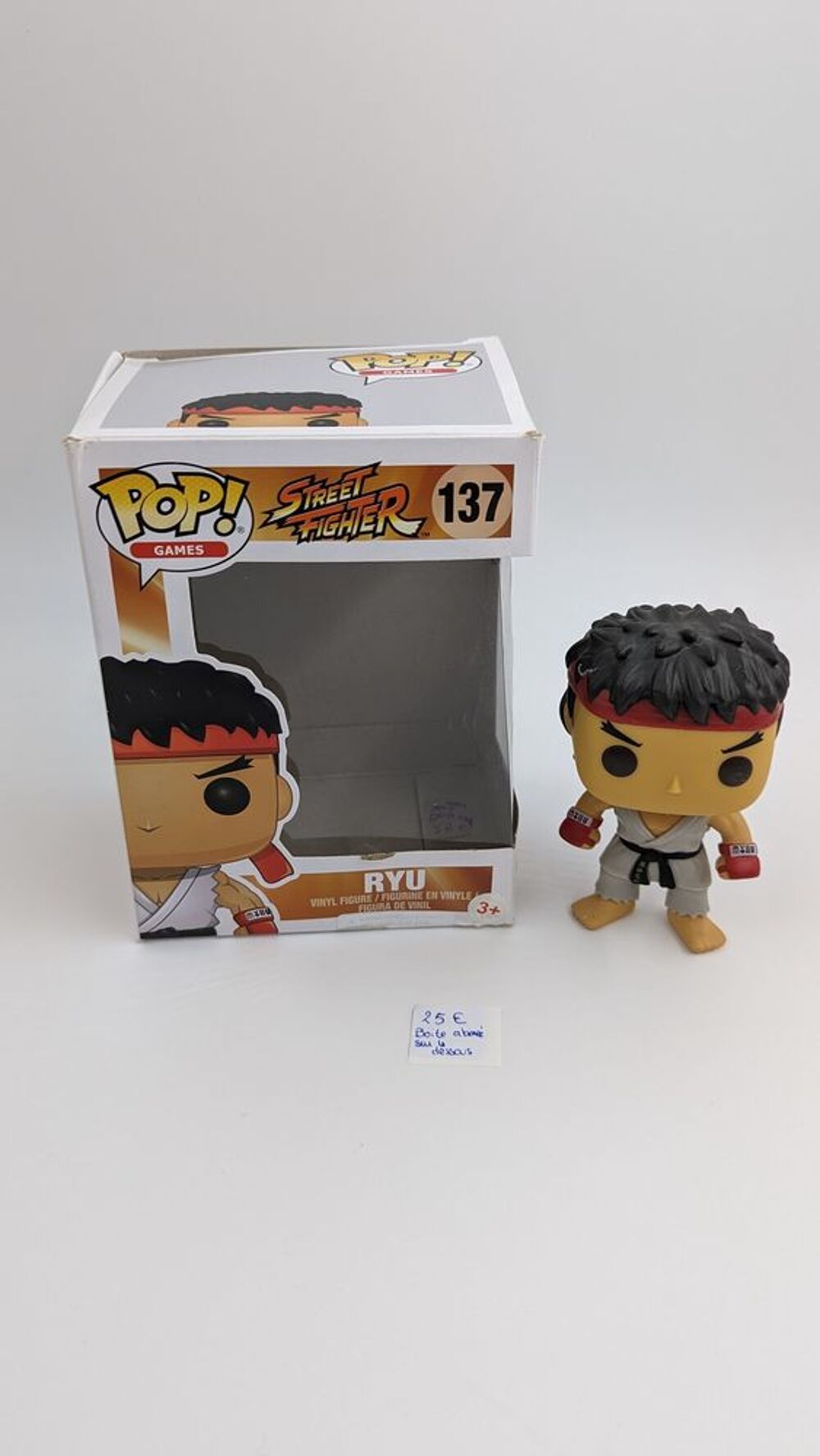 Figurine Pop Street Fighter 137 Ryu en boite Jeux / jouets