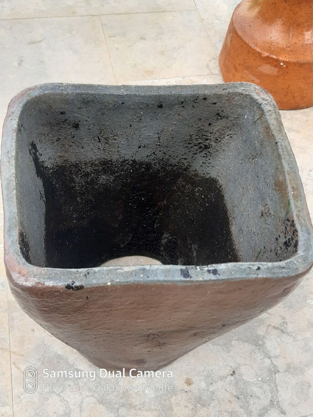  sortie de chemin&eacute;e en gr&eacute;s verniss&eacute; Bricolage