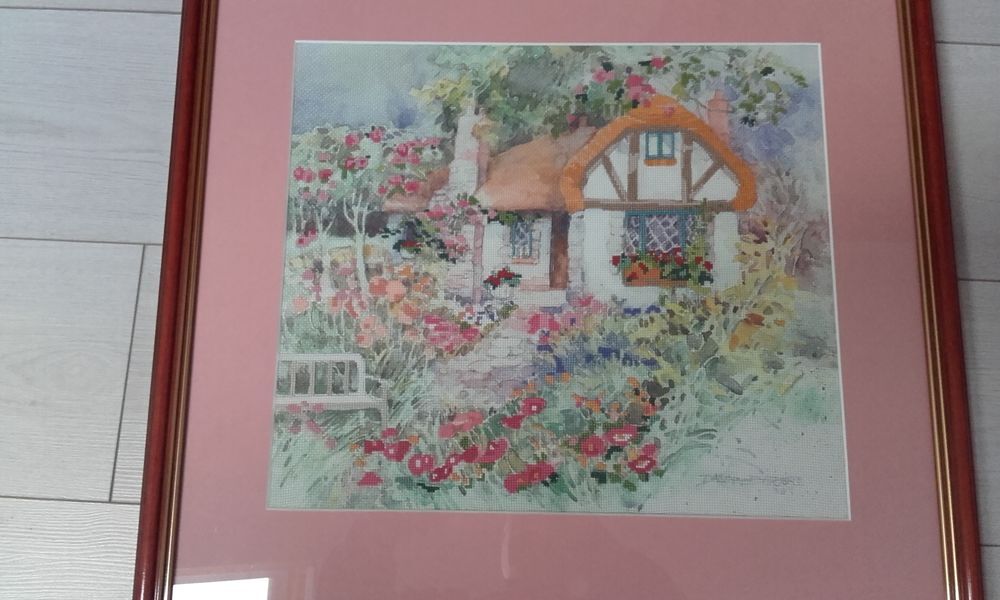 Tableau au point de croix Décoration