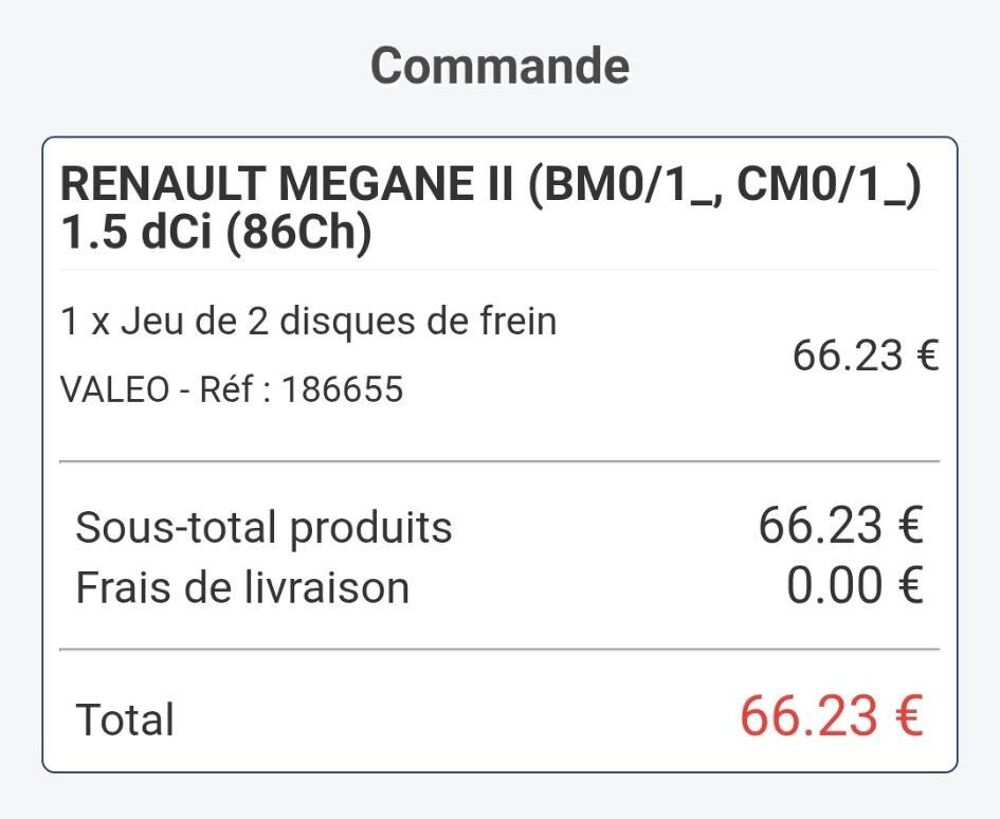 M&eacute;gane II MEGANE II 1.5 dCi 85 AIR 2007 occasion 83300 Draguignan