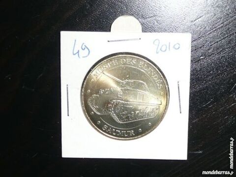 Médaille Monnaie de Paris Musée des Blindés 11 Bordeaux (33)