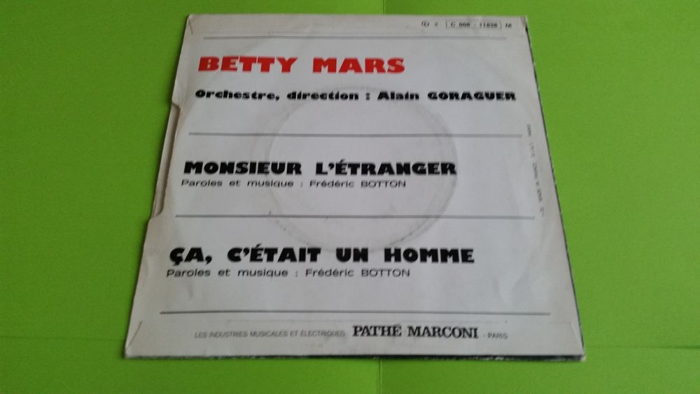 BETTY MARS CD et vinyles