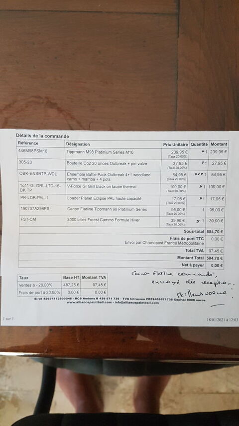 Lanceur paintball plus �quipement 0 Brouzet-l�s-Al�s (30)