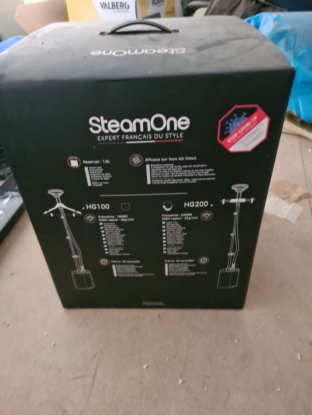 Defroisseur vapeur vertical Electroménager