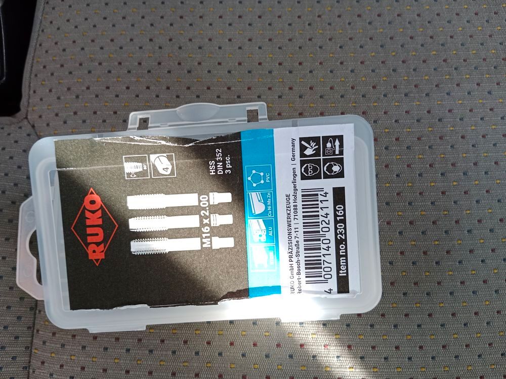 Taraud ruko 230160 Bricolage