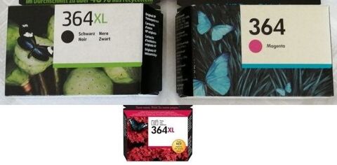 cartouches d'encre 364 et 364XL 10 Beauchamp (95)
