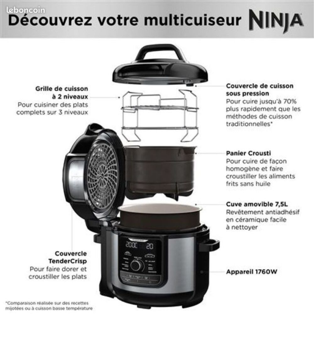 Ninja foodi max Electromnager