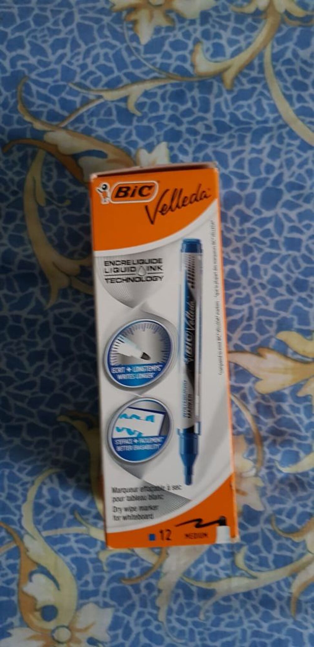 Feutres BIC Velleda pour Tableau Blanc x12 Neufs Mobilier enfants