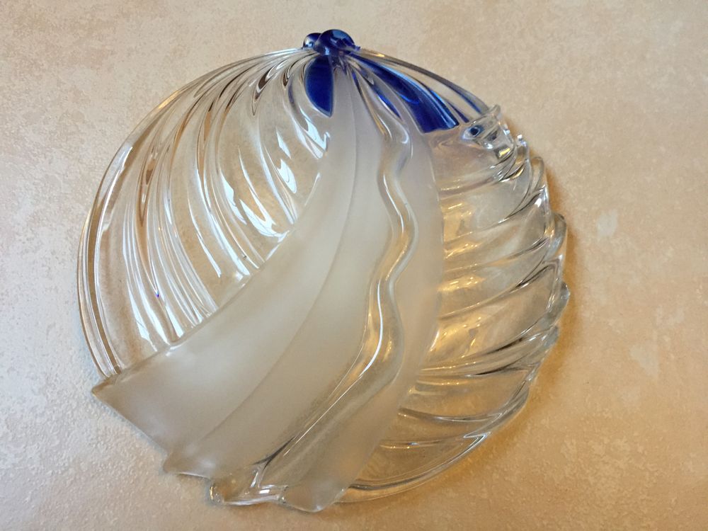Petite coupelle bleu Décoration