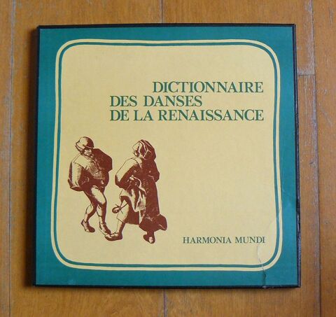 Coffret 3 LPs Dictionnaire des danses de la Renaissance 26 Argenteuil (95)