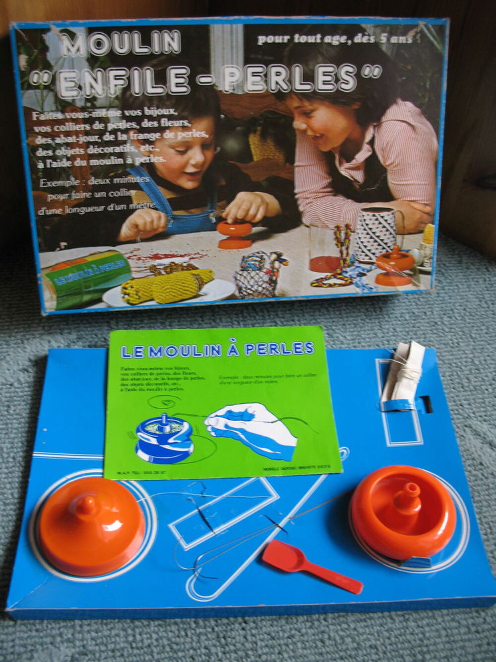 Moulin "enfile perles" Jeux / jouets