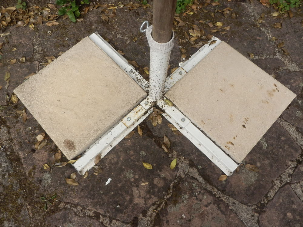 dalles jamais utilis&eacute;es Jardin