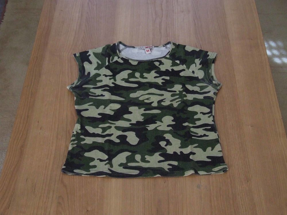 Tee-shirt sans manches, JENNYFER, Kaki, T. 38, TBE Vêtements