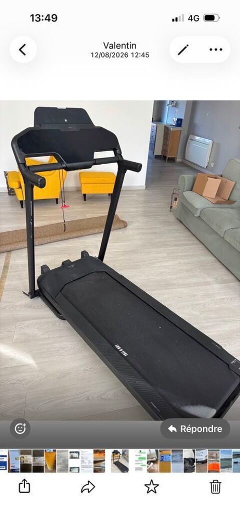tapis de course pliable neuf Lecelles (59)