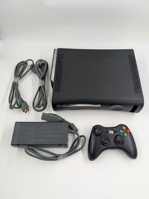 Console Xbox 360 noire 120 GO + câble HDMI, câble alim... 60 Vulbens (74)