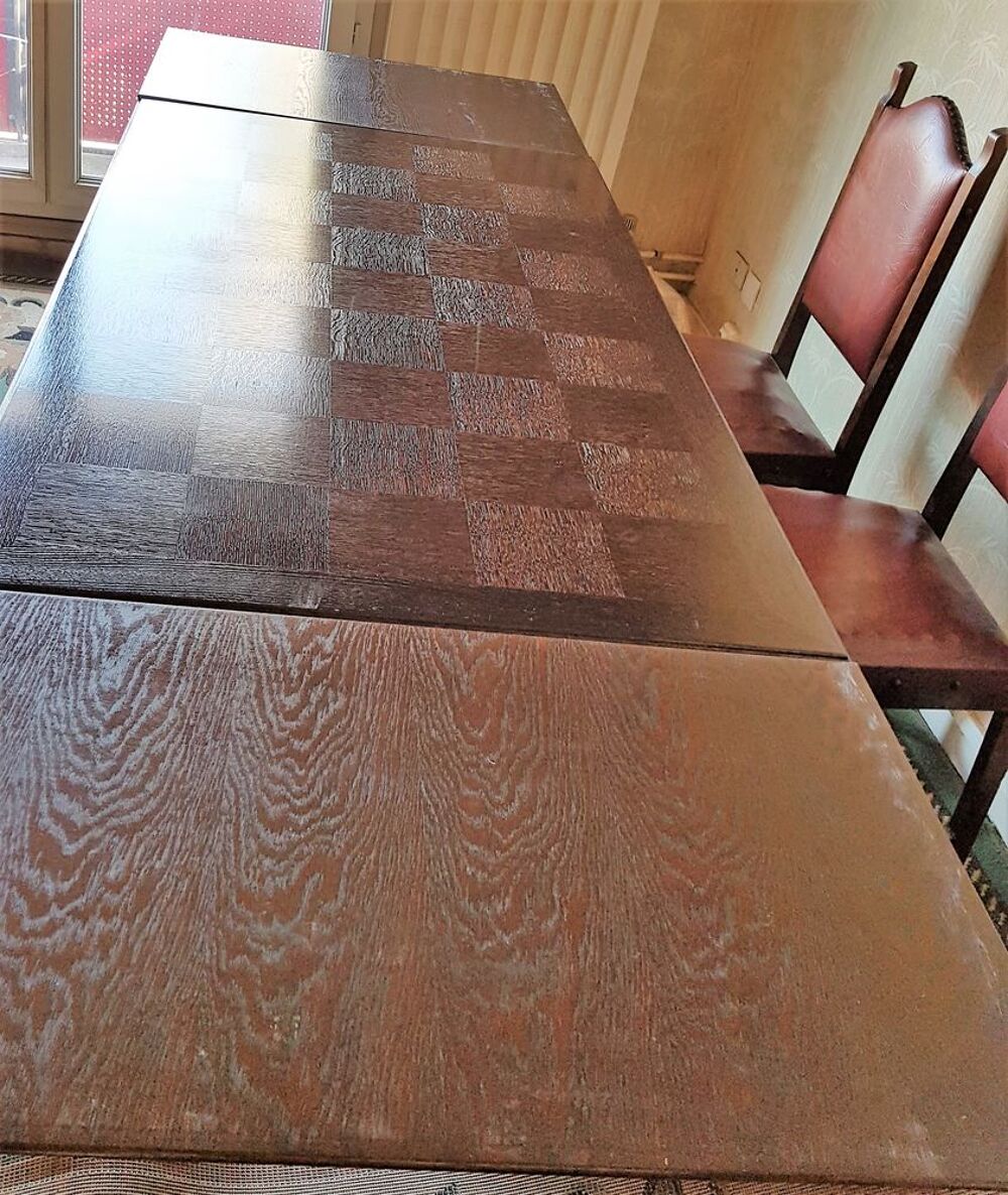 Table de salle &agrave; manger en bois massif Meubles