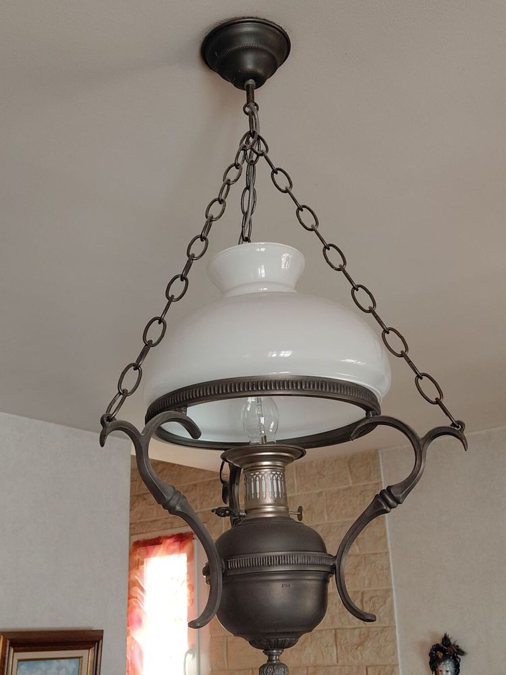SUSPENSION EN ETAIN Décoration