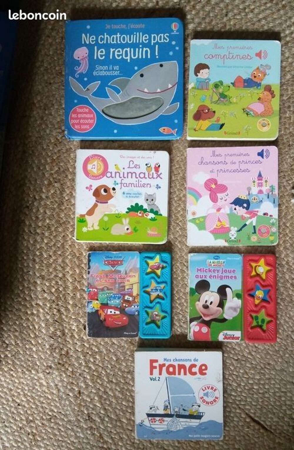 lot 7 livres enfant musicaux Livres et BD