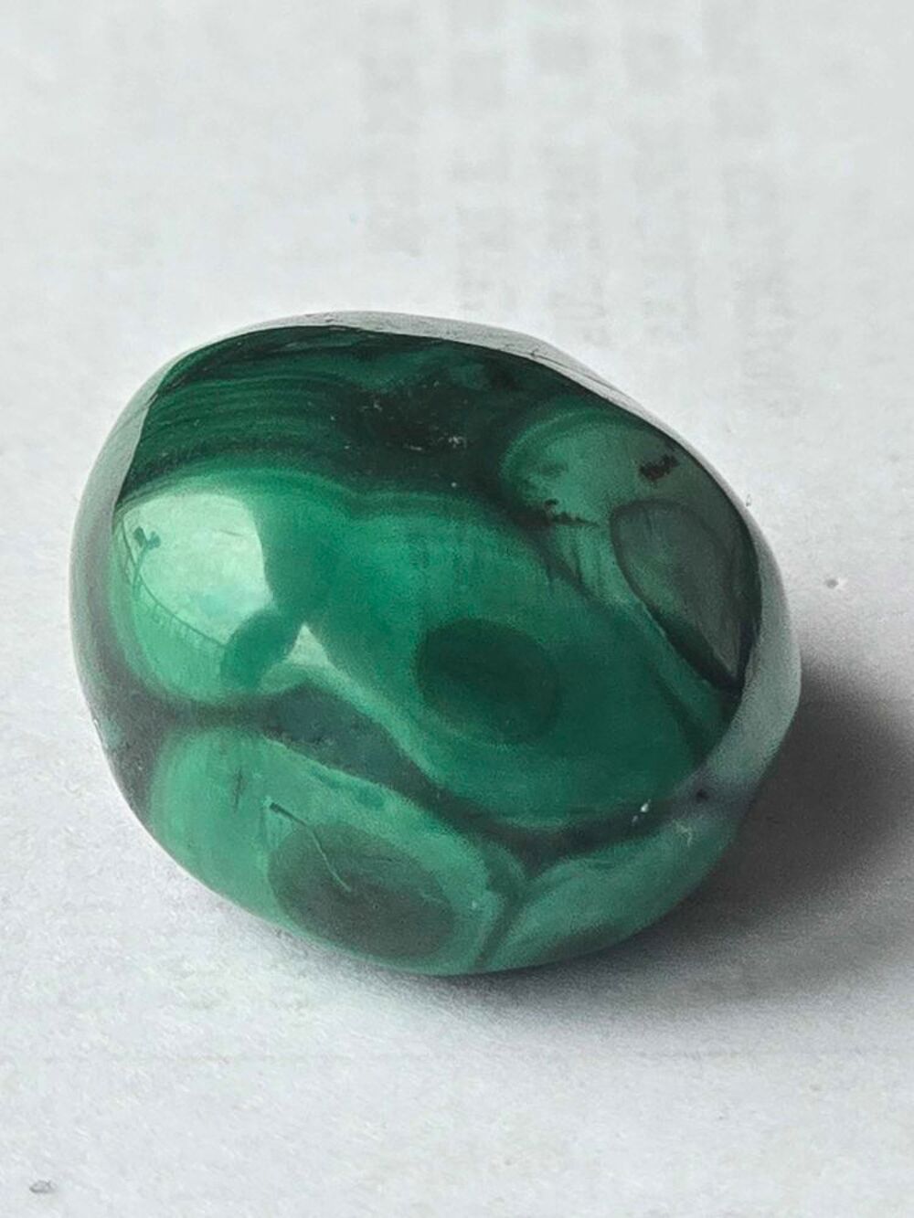 Malachite Polie du Katanga RDC-Pierre Naturelle 13g 