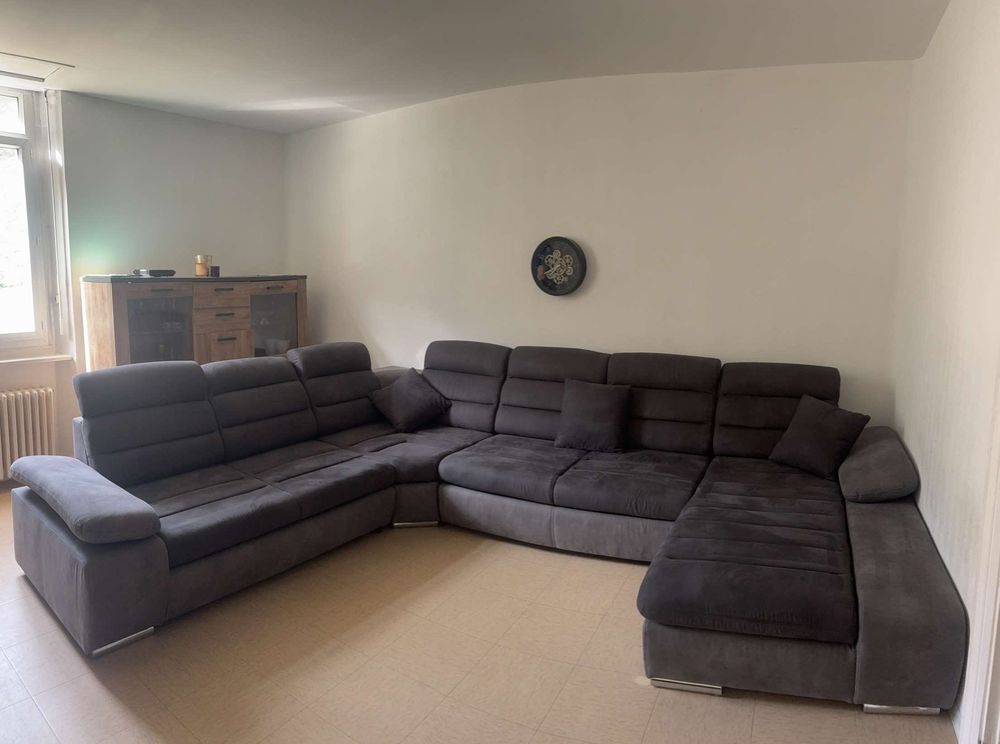 Canap&eacute; d'angle convertible avec coffre de rangement Meubles