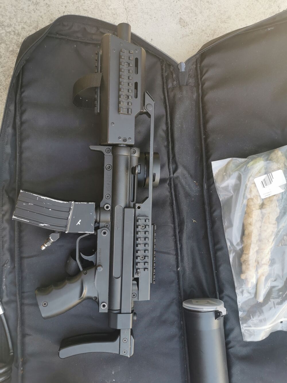 Custo paintball pour Milsim Sports