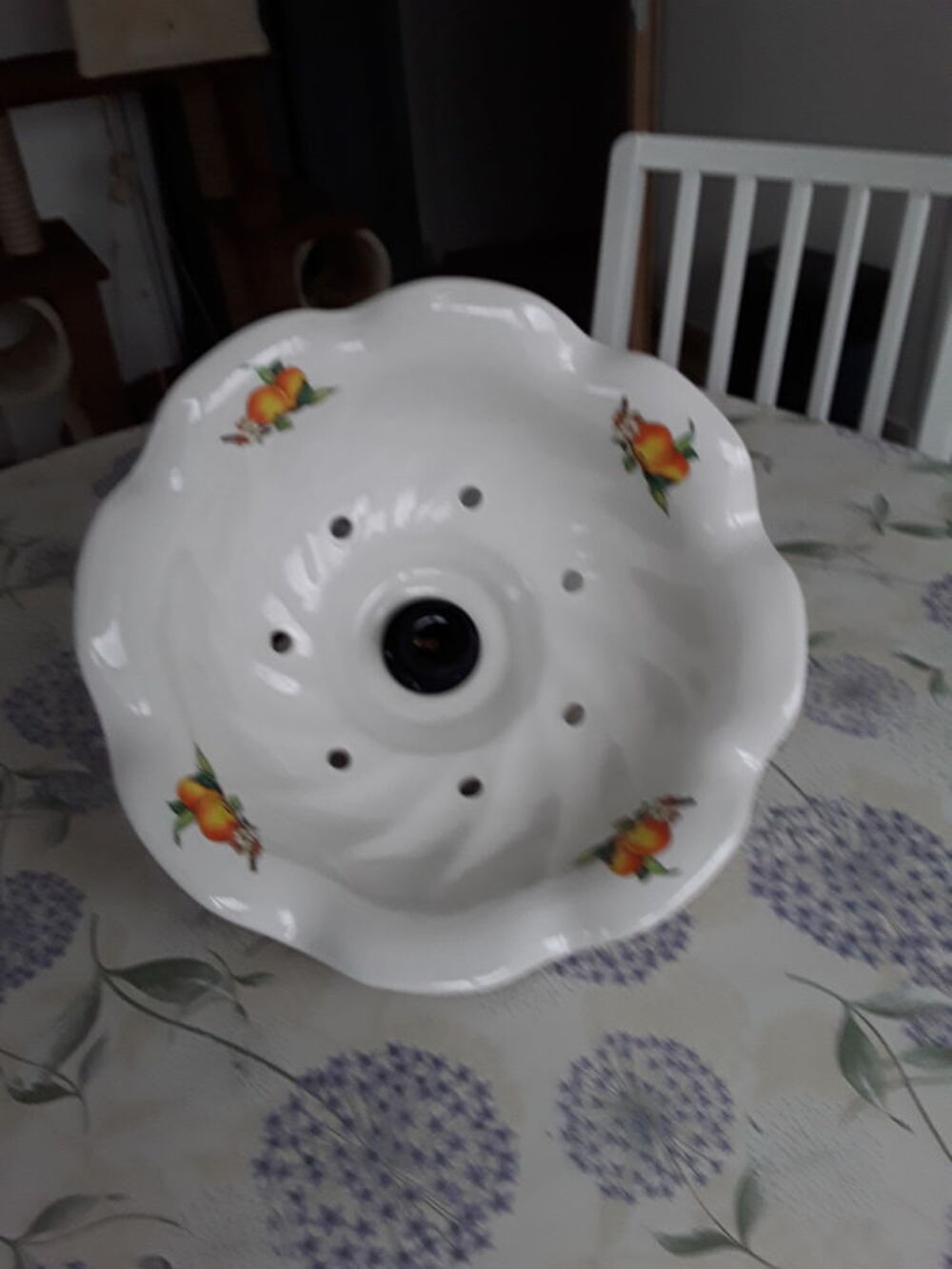 lustre en emaille Bricolage