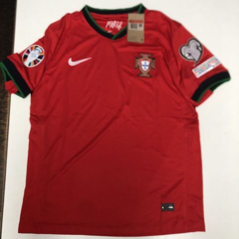 Maillot foot PORTUGAL rouge  2024/2025 30 Roubaix (59)
