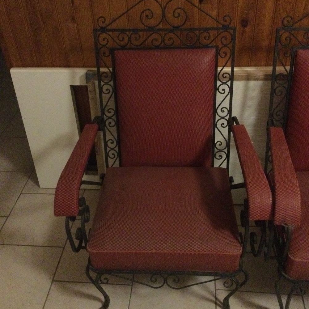 Fauteuils en fer'forget Meubles
