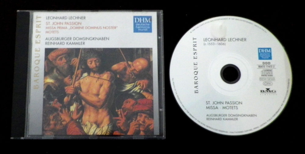 CD - Leonhard Lechner ? St John Passion CD et vinyles