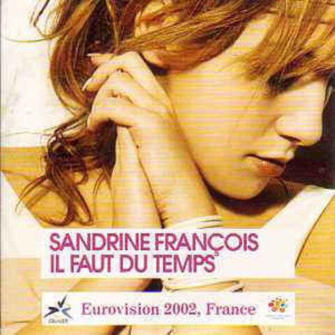 cd single Sandrine Fran�ois ? Il Faut Du Temps 3 Martigues (13)