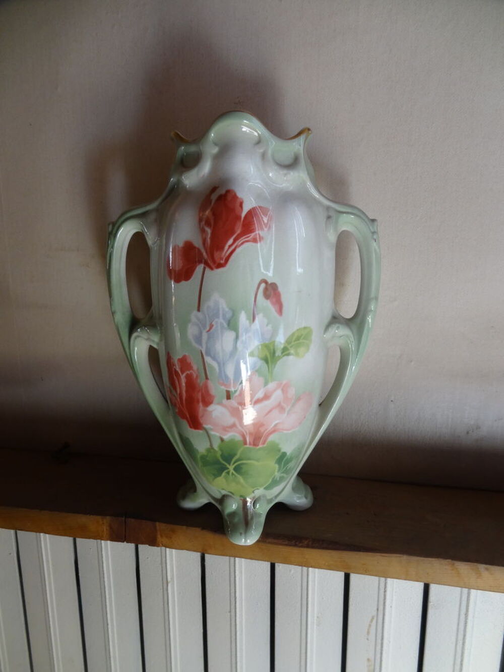 DESSUS DE CHEMINEE BARBOTINE ann&eacute;es 1930 Décoration