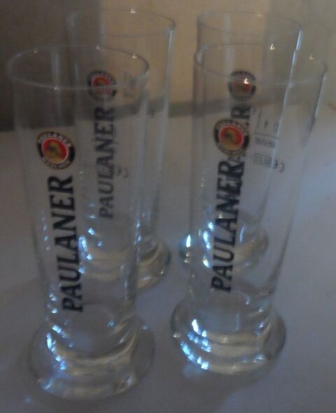 4 verres � bi�re Allemand Galopin neuf PAULANER MUNCHEN 10cl 10 Castries (34)
