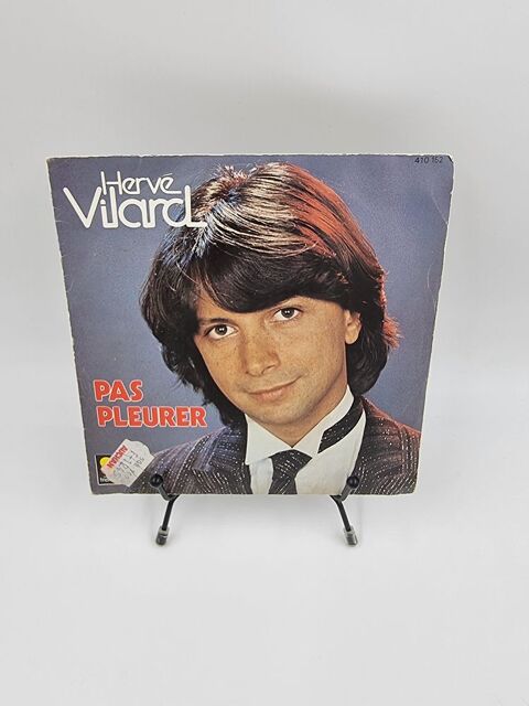 Vinyle 45 tours Herv Vilard : Pas Pleurer avec fourreau	 1 Vulbens (74)