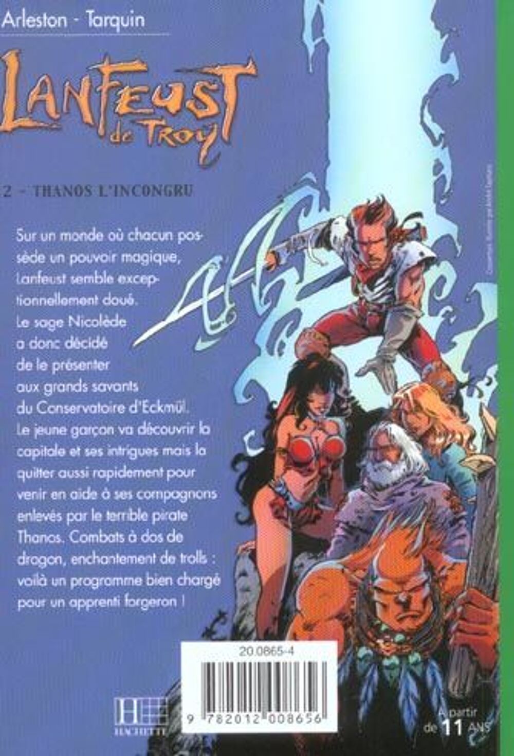 bibliotheque verte - Lanfeust de Troy t.2 : Thanos l'incong Livres et BD