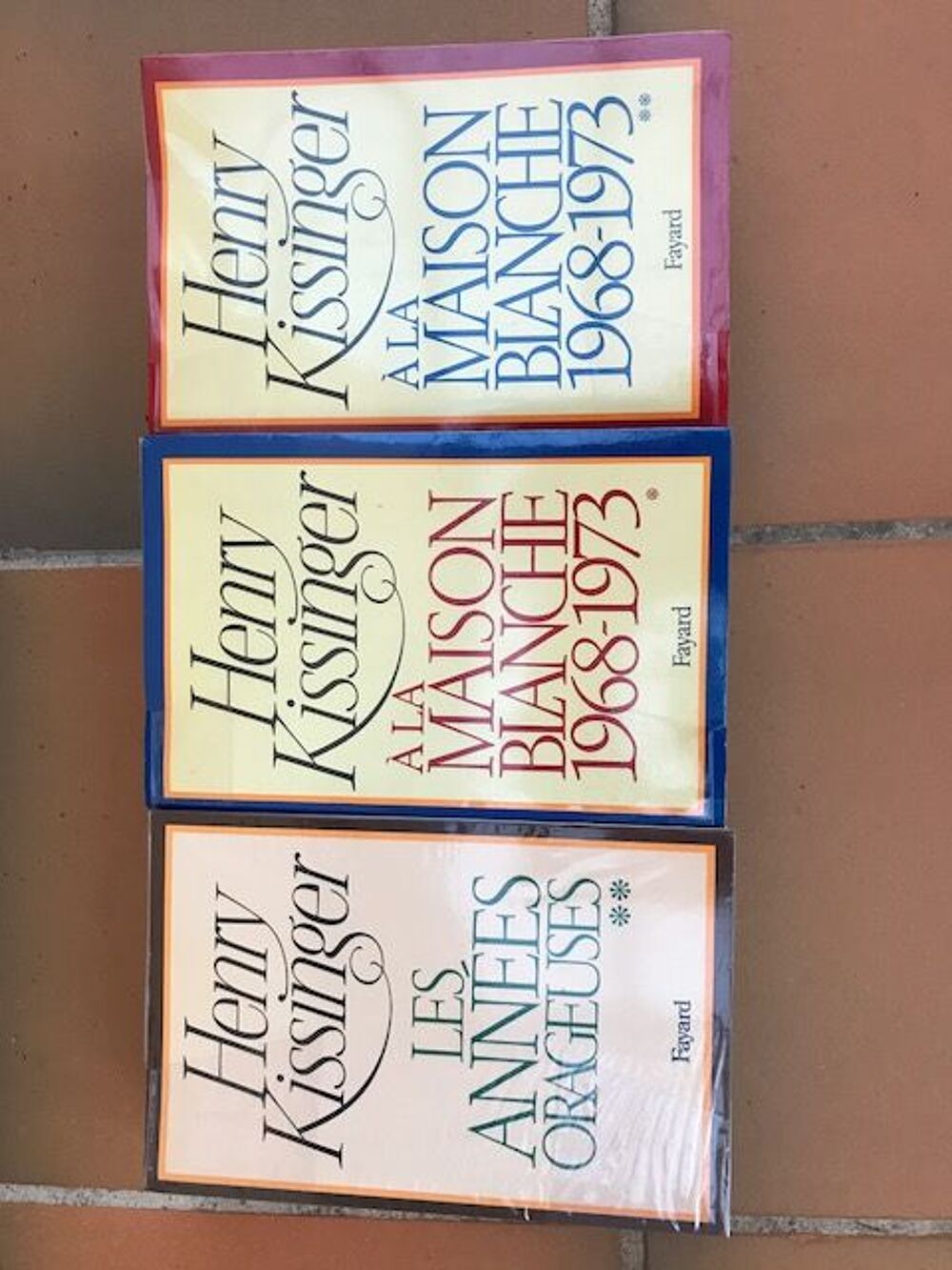 livres Henri KISSINGER Livres et BD