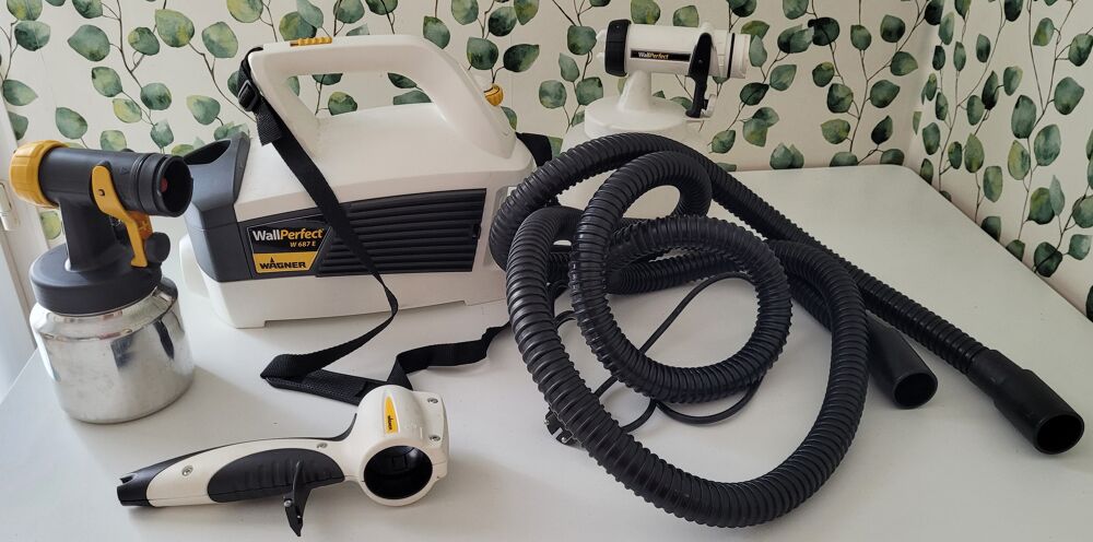 Peinture : Pulv&eacute;risateur Wagner wallperfect W687 E + accesso Bricolage