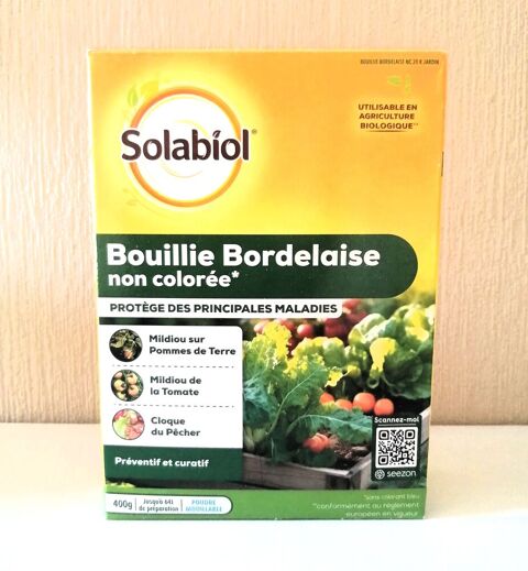 Boite de bouillie bordelaise Solabiol neuve Puteaux (92)