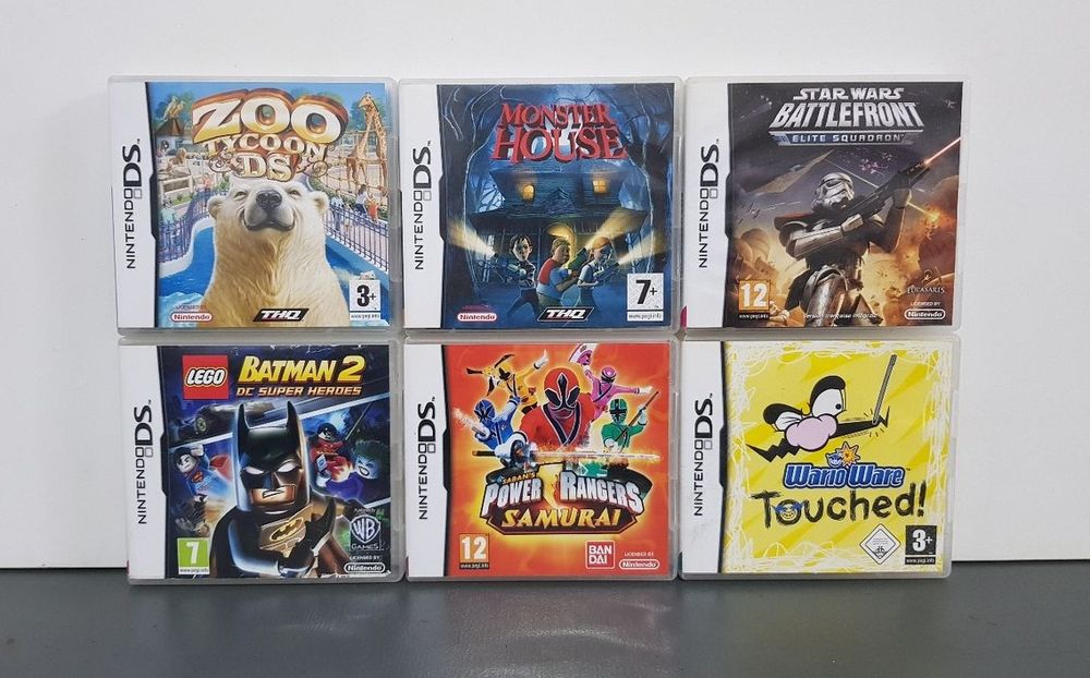 Boitier avec jaquette Nintendo Ds Consoles et jeux vidos