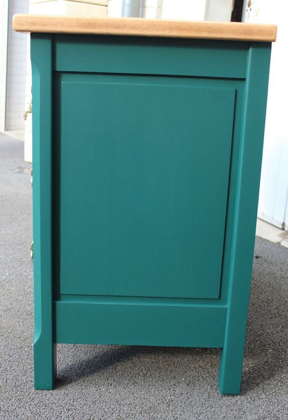 Commode en ch&ecirc;ne r&eacute;nov&eacute;e Meubles