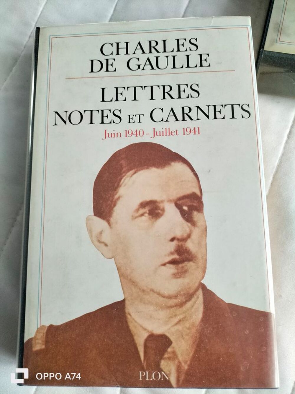Lettres, notes et carnets de Charles de Gaulle Livres et BD